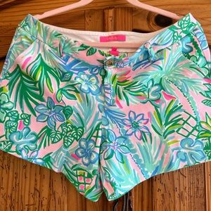 Tropical Print Women's Shorts